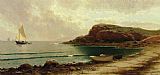Seascape with Dories and Sailboats by Alfred Thompson Bricher